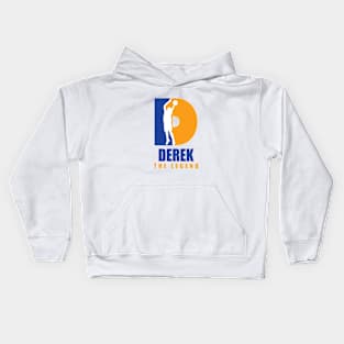 Derek Custom Player Basketball Your Name The Legend Kids Hoodie